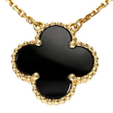 【Van Cleef & Arpels/ヴァンクリーフ＆アーペル】 ヴィンテージアルハンブラ オニキス ネックレス K18YGイエローゴールド 18金 5.1g 42cm レディース
【中古】【真子質店】【GD】




【MaYMax】