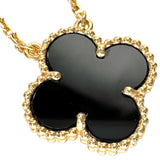 【Van Cleef & Arpels/ヴァンクリーフ＆アーペル】 ヴィンテージアルハンブラ オニキス ネックレス K18YGイエローゴールド 18金 5.1g 42cm レディース
【中古】【真子質店】【GD】




【MaYMax】