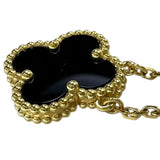 【Van Cleef & Arpels/ヴァンクリーフ＆アーペル】 ヴィンテージアルハンブラ オニキス ネックレス K18YGイエローゴールド 18金 5.3g 42cm レディース
【中古】【真子質店】【GD】




【MaYMax】