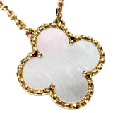 【Van Cleef & Arpels/ヴァンクリーフ＆アーペル】 ヴィンテージアルハンブラ 旧型 マザーオブパール（ホワイトシェル） ネックレス K18YGイエローゴールド 18金 5.0g 42.5cm レディース
【中古】【真子質店】【GD】




【MaYMax】