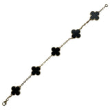 【Van Cleef & Arpels/梵克雅宝】 Vintage Alhambra Onyx（5个）手链 K18YG黄金 18K金 11.0g 18.5cm 女士
【中古】【真子质店】【GD】




【YDSx】
