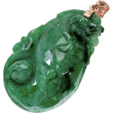 Carved Jade Pendant Top K18 Gold 18K 9.8g Women's
【Used】【Makoto Shichiten】【NN】




【ISMi】