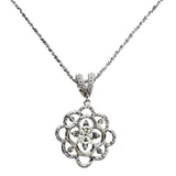 ダイヤモンド（推定VLY-SI2) 1.005ct ダイヤモンド 0.76/0.42ct ネックレス K18WGホワイトゴールド 18金 7.0g 46.5cm レディース
【中古】【真子質店】【NN】




【TTII】