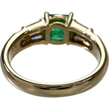 Emerald (MUZOgreen) 1.37ct Diamond 0.47ct Ring K18 Gold 5.7g for Women
[Used] [Makoto Shichiten] [NN]

[YxMox]