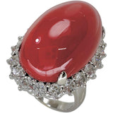 17号 赤珊瑚 27.3ct ダイヤモンド 2.11ct リング・指輪 Pt900プラチナ 20.7g レディース
【中古】【真子質店】【NN】




【DDxx】