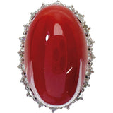 17号 赤珊瑚 27.3ct ダイヤモンド 2.11ct リング・指輪 Pt900プラチナ 20.7g レディース
【中古】【真子質店】【NN】




【DDxx】