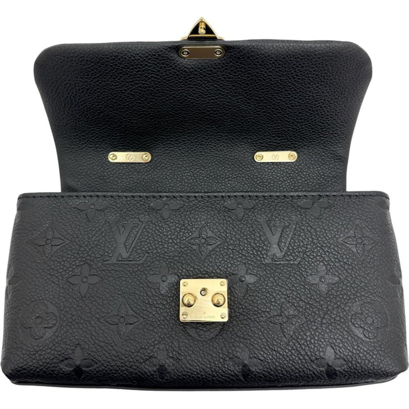 ルイヴィトン アヌーシュカ ハンドバッグ モノグラム ミニ グラセ ノワール LOUIS VUITTON/ルイ・ヴィトン】 M12114 ナノ マドレーヌ ノワール