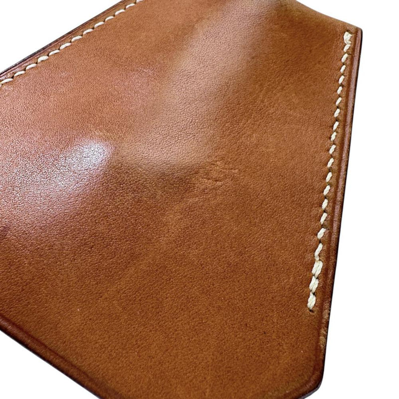 HERMES/エルメス】 クロシェットチャーム その他雑貨 レザー ブラウン