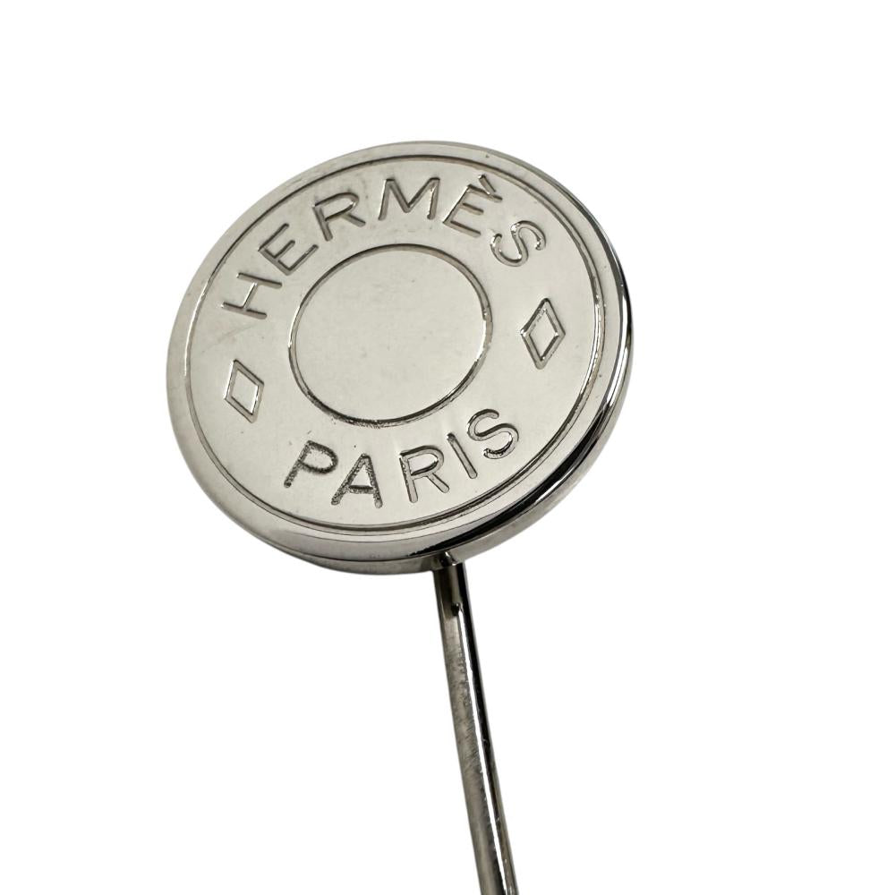 HERMES/エルメス】 セリエ ピンブローチ ブローチ メタル 3.2g ユニ
