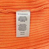 【BURBERRY/バーバリー】 セーター　サイドジップ ニット コットン100％ オレンジ レディース【中古】【真子質店】【GD】




【Mix】