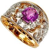 11.5号 ピンクサファイア 1.07ct ダイヤモンド 0.14ct リング・指輪 K18YGイエローゴールド 18金/K18WGホワイトゴールド 18金 6.0g レディース
【中古】【真子質店】【NN】




【IMoDx】