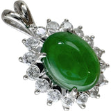 ヒスイ 1.31ct ダイヤモンド 0.30ct ペンダントトップ Pt900プラチナ 2.1g レディース
【中古】【真子質店】【NN】




【DDx】