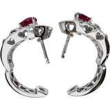 Heart Heart Ruby Diamond Earrings K18WG White Gold 18K 6.1g Ladies
[Used] [Makoto Shichiten] [NN]




[IYMox]