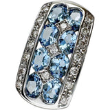 Aquamarine (Santa Maria color) 1.06ct Diamond 0.17ct Pendant Top K18WG White Gold 18K 2.5g Ladies
[Used] [Makoto Shichiten] [NN]




[YYx]
