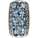 Aquamarine (Santa Maria color) 1.06ct Diamond 0.17ct Pendant Top K18WG White Gold 18K 2.5g Ladies
[Used] [Makoto Shichiten] [NN]




[YYx]