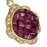 神秘镶嵌红宝石 3.64ct 钻石 0.34ct 吊坠 K18黄金 18K金 4.6g 女士
【二手】【真子质店】【NN】




【SMaMo】