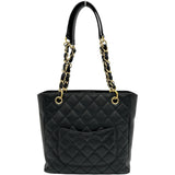 【CHANEL/シャネル】 PST チェーントート トートバッグ 13番（2009年頃） キャビアスキン ブラック/ゴールド金具 レディース【中古】【真子質店】【BL】




【MaTKMi】