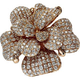 花朵造型 钻石 9.70ct 胸针 K18黄金 18K金 35.2g 女士
【中古】【真子质店】【NN】




【STDx】
