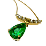 Emerald total 1.27ct Diamond total 0.28ct Necklace K18 Gold 18k 4.4g 38.5cm Ladies
【Used】【Makoto Shichiten】【NN】




【IMoKMa】