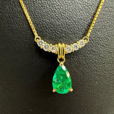Emerald total 1.27ct Diamond total 0.28ct Necklace K18 Gold 18k 4.4g 38.5cm Ladies
【Used】【Makoto Shichiten】【NN】




【IMoKMa】