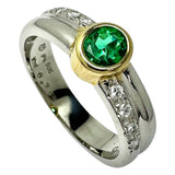 15.5号【TASAKI/タサキ】 エメラルド 0.35ct ダイヤモンド 計0.12ct リング・指輪 Pt900プラチナ/K18ゴールド 18金 6.3g レディース
【中古】【真子質店】【NN】




【SYMi】