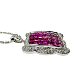 ピンクサファイア 計1.90ct ルビー 計1.40ct ダイヤモンド 計0.25ct ネックレス K18WGホワイトゴールド 18金 12.1g 51cm レディース
【中古】【真子質店】【NN】




【TMoxMi】