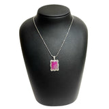 ピンクサファイア 計1.90ct ルビー 計1.40ct ダイヤモンド 計0.25ct ネックレス K18WGホワイトゴールド 18金 12.1g 51cm レディース
【中古】【真子質店】【NN】




【TMoxMi】
