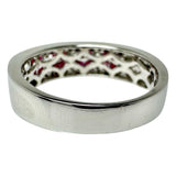 Size 16.5 Ruby 0.70ct Diamond 0.55ct Ring K18WG White Gold 18K 6.6g Ladies
【Used】【Makoto Shichiten】【NN】

【IMoDx】