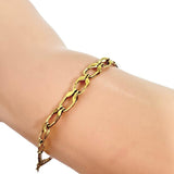 Design Bracelet K18 Gold 2.5g 18.5cm Women's
[Used] [Makoto Shichiten] [BL]

[DTx]
[ex]