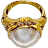 Size 11.5 Mabe Pearl 13.4mm Diamond Ring K18 Gold 18K 8.8g Ladies
[Used] [Makoto Shiten] [NN]




[KTx]