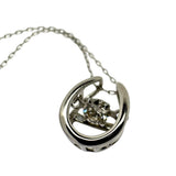 ダイヤモンド(ハート＆キューピッド) 0.09ct ネックレス Pt900プラチナ/Pt850プラチナ 1.1g 40cm レディース
【中古】【真子質店】【NN】




【Sx】