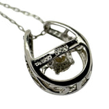 ダイヤモンド(ハート＆キューピッド) 0.09ct ネックレス Pt900プラチナ/Pt850プラチナ 1.1g 40cm レディース
【中古】【真子質店】【NN】




【Sx】