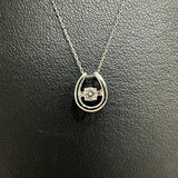 ダイヤモンド(ハート＆キューピッド) 0.09ct ネックレス Pt900プラチナ/Pt850プラチナ 1.1g 40cm レディース
【中古】【真子質店】【NN】




【Sx】
