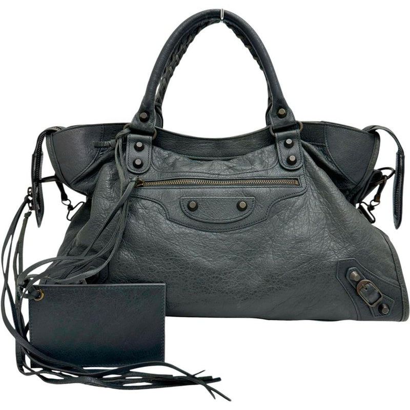 BALENCIAGA The City 2way 115748 Bag ブラック BALENCIAGA Classic