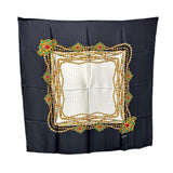 [CHANEL] Gripoix Scarf, 100% Silk, Black/Multicolor, Ladies [Used] [Makoto Shiten] [GD]

[IYx]