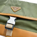 [PRADA] Re-Nylon 2ZH108 Smartphone Case Shoulder Bag Nylon Khaki/Brown Unisex [Used] [Makoto Shichiten] [BL]

[DDx]