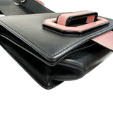 [PRADA] City Plex 1BD067 Shoulder Bag Leather Black/Pink Women's [Used] [Makoto Shichiten] [BL]

[DMiS]