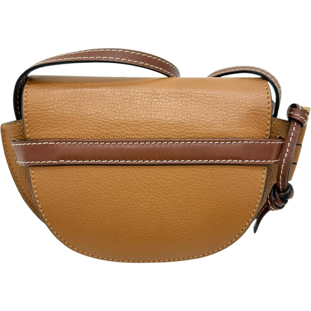 LOEWE/ロエベ】 ゲート ミニ ショルダーバッグ レザー ブラウンレザー