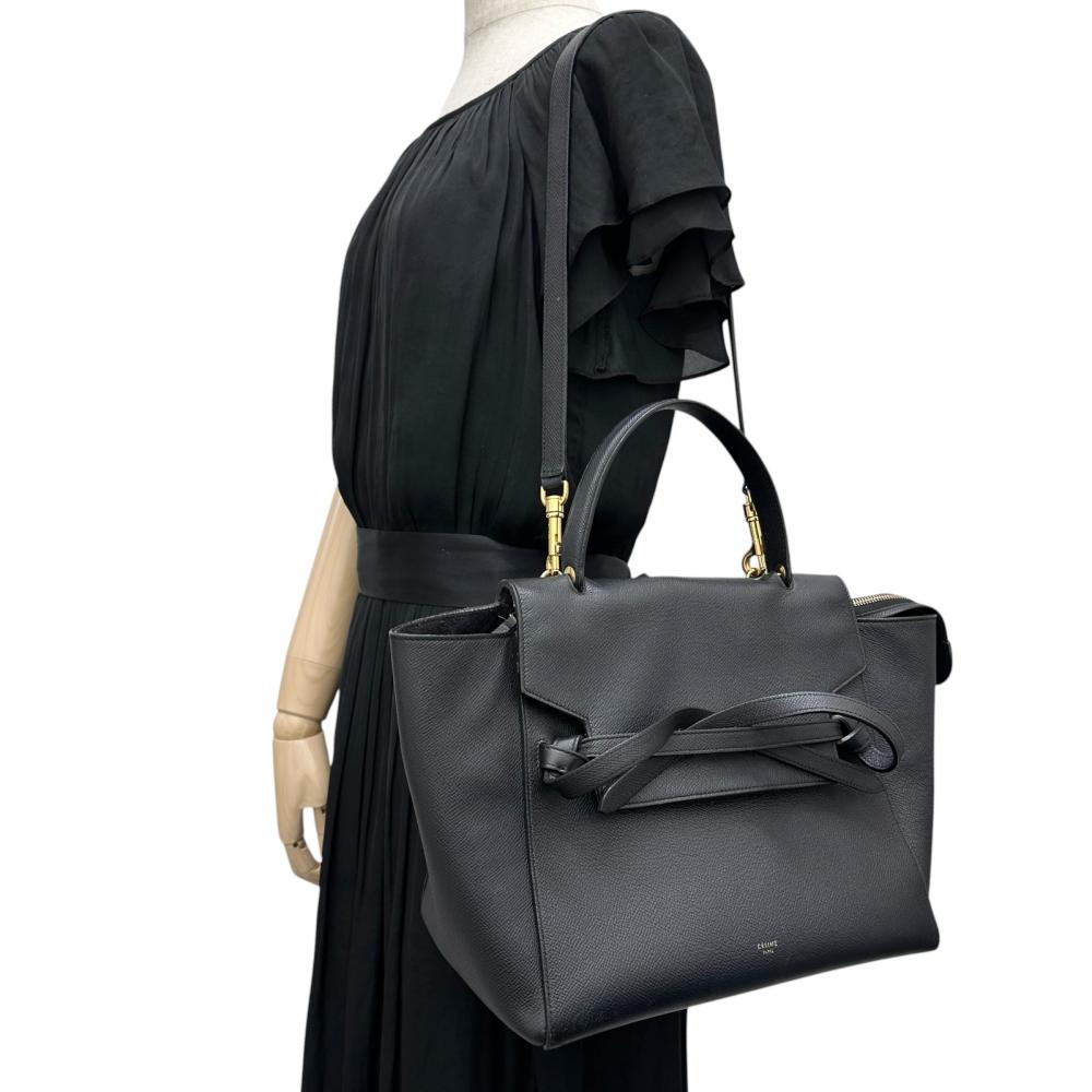 CELINE/セリーヌ】 ベルトバッグ ミニ 176103 2WAYバッグ ハンドバッグ