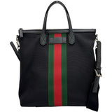 【GUCCI/グッチ】 619751 シェリーライン 2WAY トートバッグ キャンバス/レザー ブラック/シルバー金具 ユニセックス【中古】【真子質店】【BL】




【KMoS】