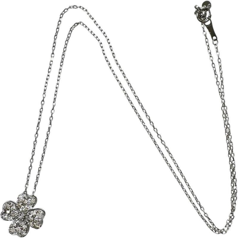 クローバーモチーフ ダイヤモンド 1.00ct ネックレス Pt950プラチナ