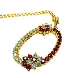Diamond Ruby Necklace K24 Gold (Pure Gold)/K18 Gold 8.9g 45cm Ladies
[Used] [Makoto Shichiten] [NN]




[TxDY]