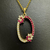 Diamond Ruby Necklace K24 Gold (Pure Gold)/K18 Gold 8.9g 45cm Ladies
[Used] [Makoto Shichiten] [NN]




[TxDY]