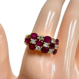 10号 红宝石 共2.10ct 钻石 共0.30ct 戒指 K18黄金 18K金 5.9g 女士
【二手】【真子质店】【NN】




【IIII】