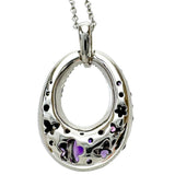 Multi-color Stone 0.67ct Diamond 0.60ct Necklace K18WG White Gold 18k 5.0g 45cm Ladies
【Used】【Makoto Shichiten】【NN】

【IIxx】
