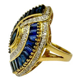 10.5号 サファイア 計5.12ct ダイヤモンド リング・指輪 K18ゴールド 18金 10.1g レディース
【中古】【真子質店】【NN】




【ISxMa】