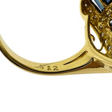 10.5号 サファイア 計5.12ct ダイヤモンド リング・指輪 K18ゴールド 18金 10.1g レディース
【中古】【真子質店】【NN】




【ISxMa】