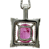 帕帕拉恰蓝宝石（未经加热） 1.04ct 钻石 0.33ct 项链 Pt900铂金/Pt850铂金 4.3g 45cm 女士
【中古】【真子质店】【NN】




【SSx】