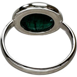Size 13.5 Green Tourmaline (Cabochon) 9.51ct Ring Pt950 Platinum 7.2g Ladies
【Used】【Makoto Shichiten】【NN】

【MoMiMa】