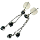 Black Diamond 0.3 x 2ct Earrings K14WG White Gold 14K 0.7g For Women
[Used] [Makoto Shichiten] [NN]




[SMa]